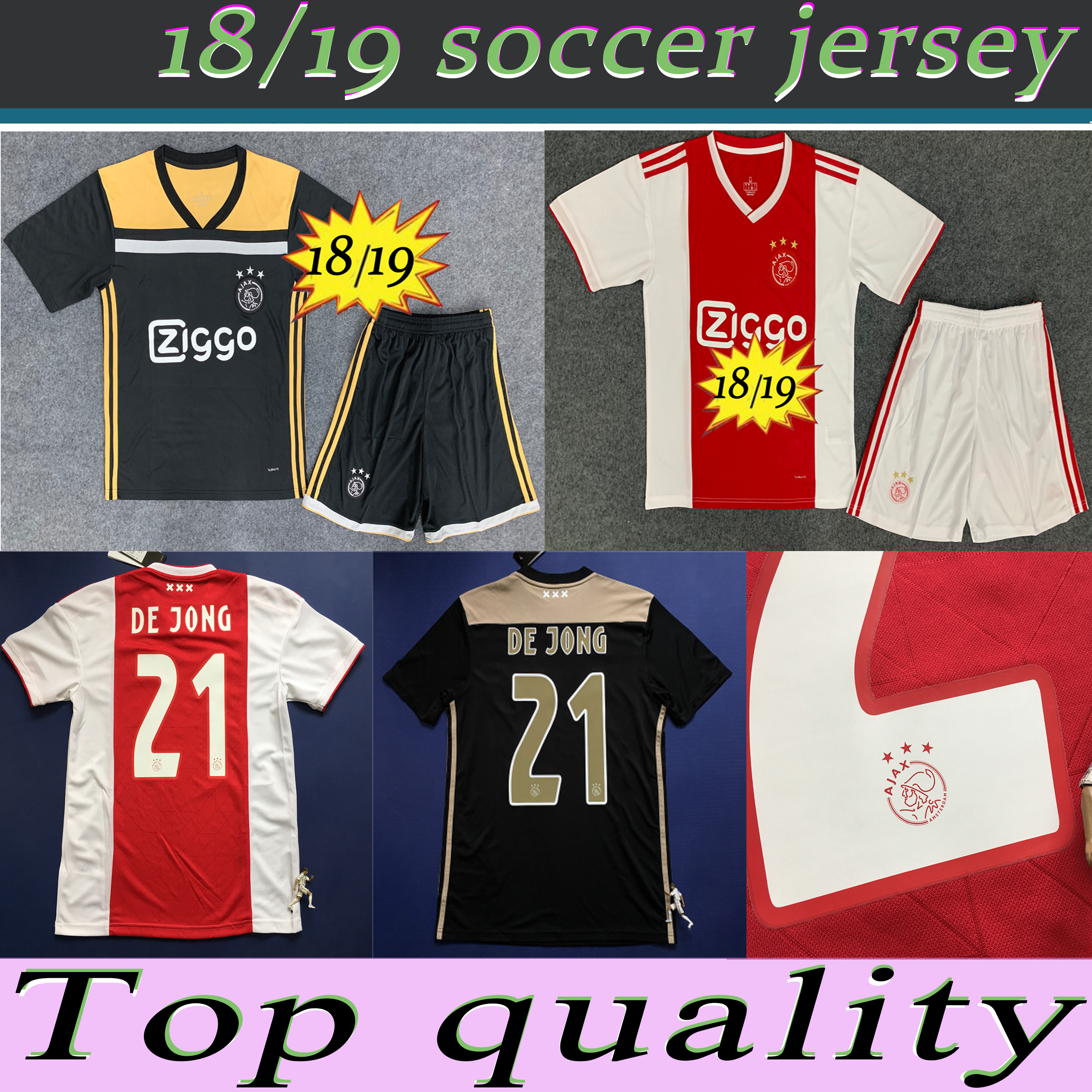 18 19 men suit AJAX 20-21 amsterdam FC soccer jersey 2020 DE JONG PROMES áLVAREZ TADIC NERES ZIYECH VAN BEEK AJAX soccer jersey Adult suit, Black
18 19 men suit AJAX 20-21 amsterdam FC soccer jersey 2020 DE JONG PROMES áLVAREZ TADIC NERES ZIYECH VAN BEEK AJAX soccer jersey Adult suit, Black