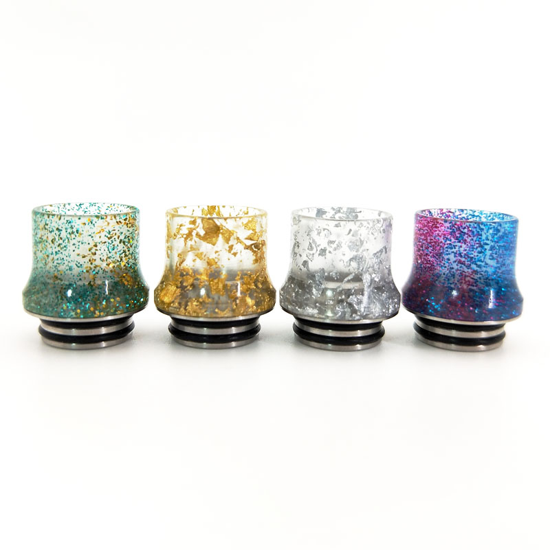 810 Drip Tip Epoxy Resin + Stainless Steel Wide Bore Mouthpiece Drip Tips For TFV8 TFV12 Kennedy Goon RDA Atomizer DHL Free
810 Drip Tip Epoxy Resin + Stainless Steel Wide Bore Mouthpiece Drip Tips For TFV8 TFV12 Kennedy Goon RDA Atomizer DHL Free