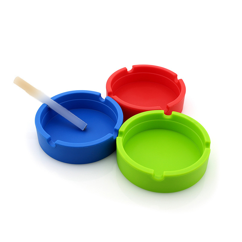 Soft Round Silicone Ashtray Luminous Mini Tray Unbreakable Portable Anti-scalding Cigarette Ash Holder Multicolor Eco-Friendly Bin
Soft Round Silicone Ashtray Luminous Mini Tray Unbreakable Portable Anti-scalding Cigarette Ash Holder Multicolor Eco-Friendly Bin