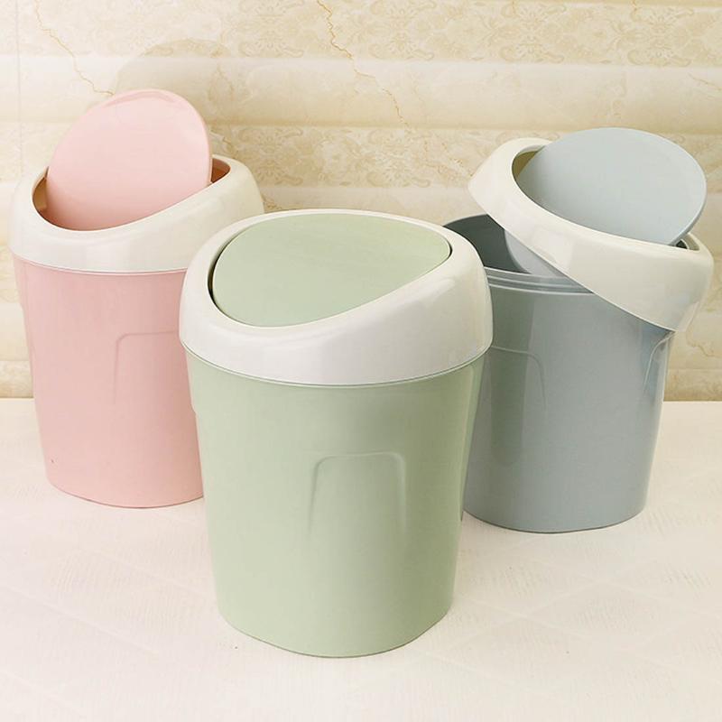 1Pc Trash Can Creative Mini Desktop Plastic Bucket Bin Kitchen Household Supplies Bedroom Small Trash Bin 3 Colors
1Pc Trash Can Creative Mini Desktop Plastic Bucket Bin Kitchen Household Supplies Bedroom Small Trash Bin 3 Colors