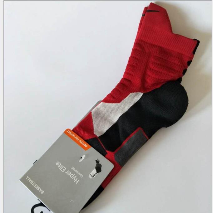 Elite Towel Bottom Sports Socks Mid-barrel towel stockings