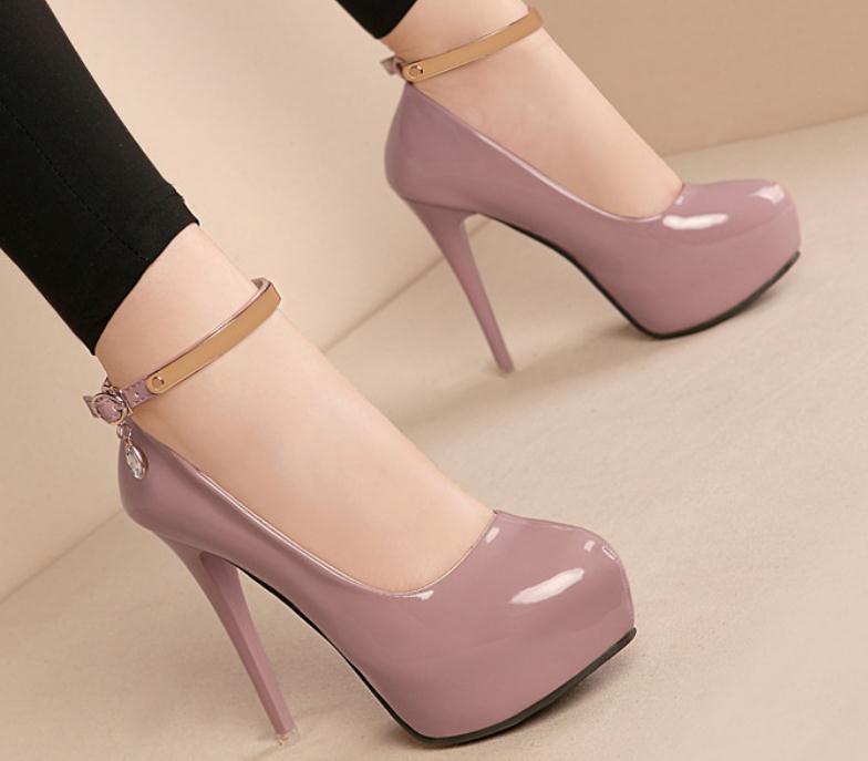 2019 Women's shoes in Spring and Autumn with New style High heel fine heel round head waterproof table@KL659, Black
2019 Women's shoes in Spring and Autumn with New style High heel fine heel round head waterproof table@KL659, Black