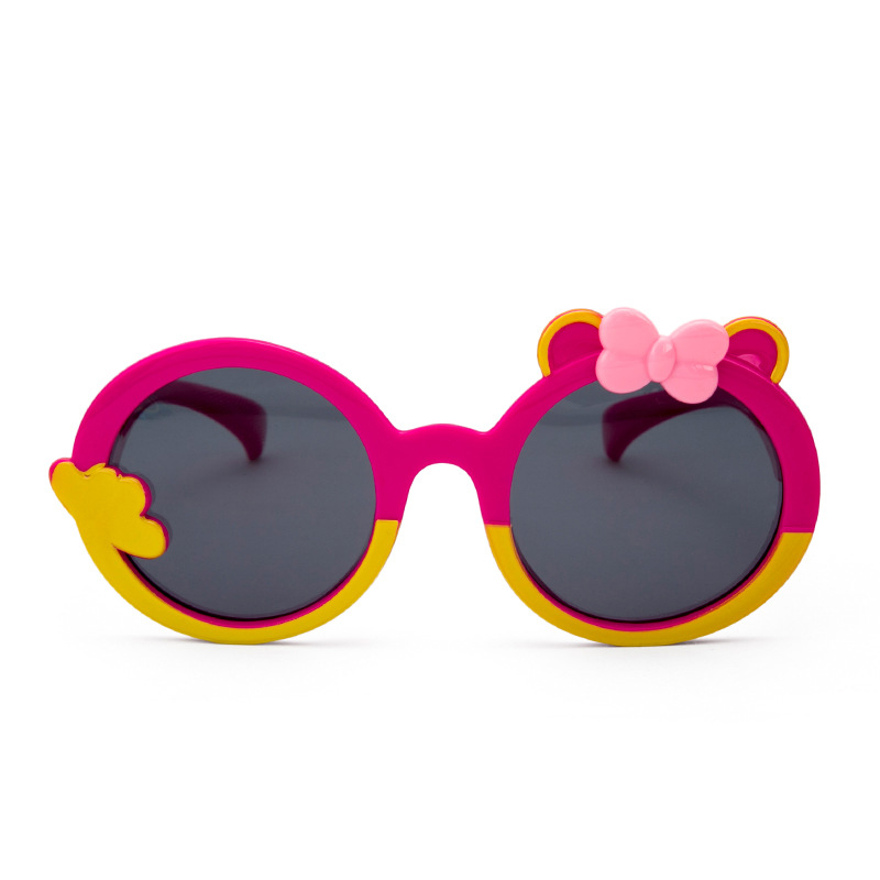 New Bowknot Silicone Sunglasses for Children Trendy Universal Polarizer Fashionable Cute Silicone Glasses
New Bowknot Silicone Sunglasses for Children Trendy Universal Polarizer Fashionable Cute Silicone Glasses