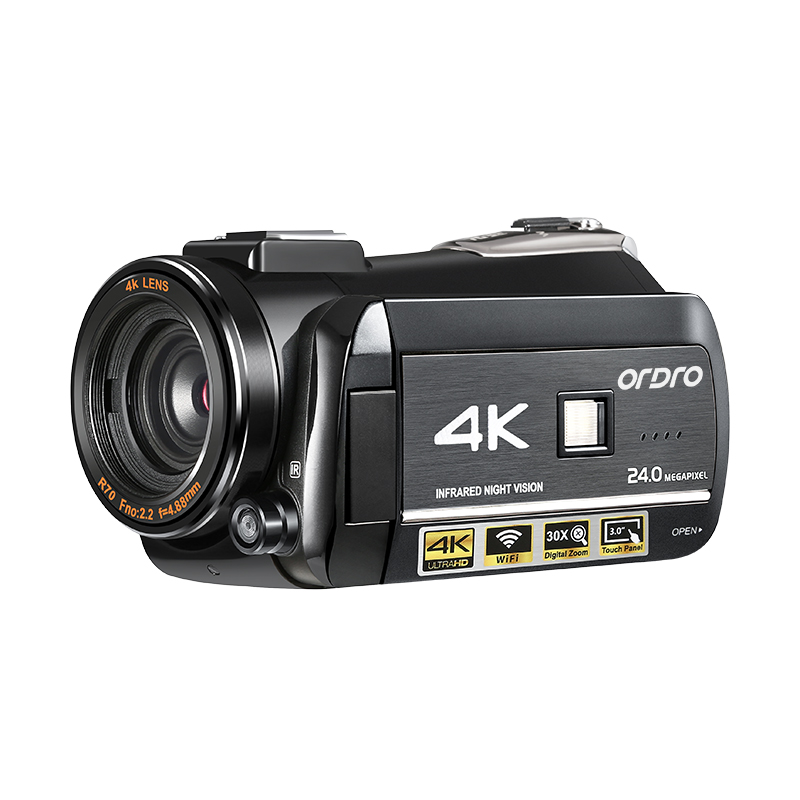 Ordro 4k WIFI Digital VideoCamera 3.0'' Touch Display WIFI Night Vision Digital Video Camcorder Camara De Video Profesional 3 2
