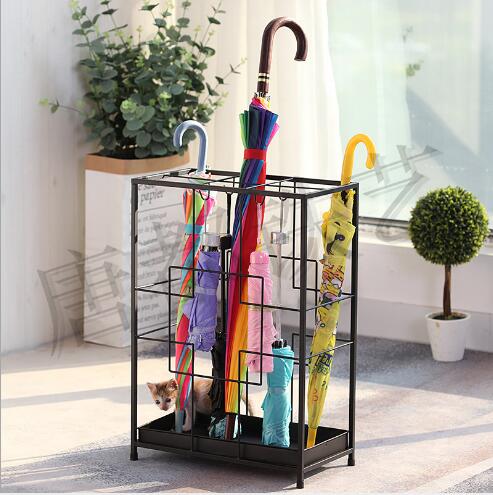 Umbrella Rack Ground-type Commercial Furniture Golden Creative Home Door Office Building Nordic Hotel