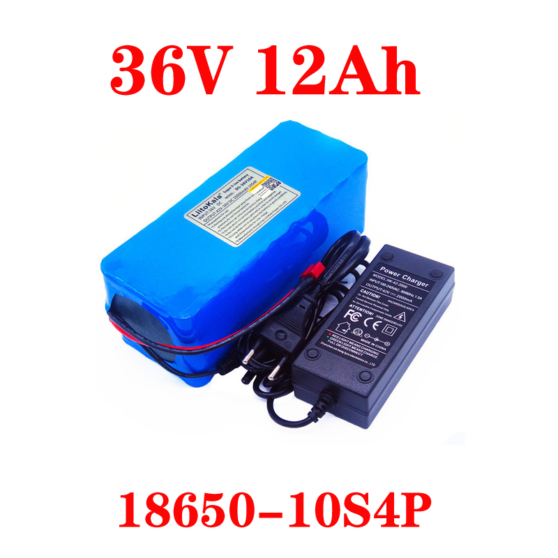 LiitoKala 36V 12AH 10ah 8ah 6Ah Electric Bike Battery Built in 20A BMS Lithium Battery Pack with 42V 2A Charge Ebike Battery
LiitoKala 36V 12AH 10ah 8ah 6Ah Electric Bike Battery Built in 20A BMS Lithium Battery Pack with 42V 2A Charge Ebike Battery