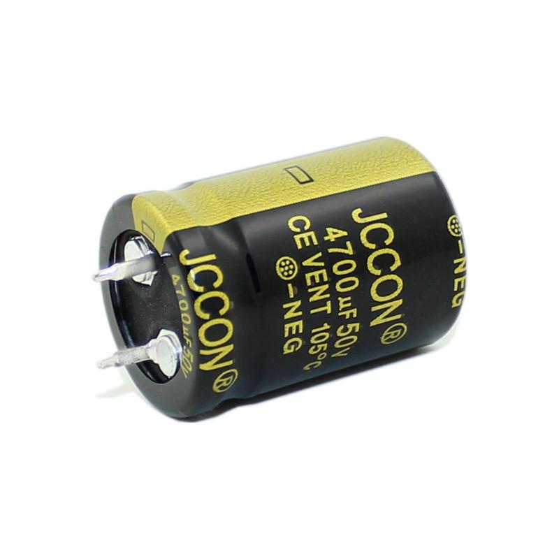 JCCON horn aluminum electrolytic capacitor 50v4700uf volume 22*30 audio amplifier audio