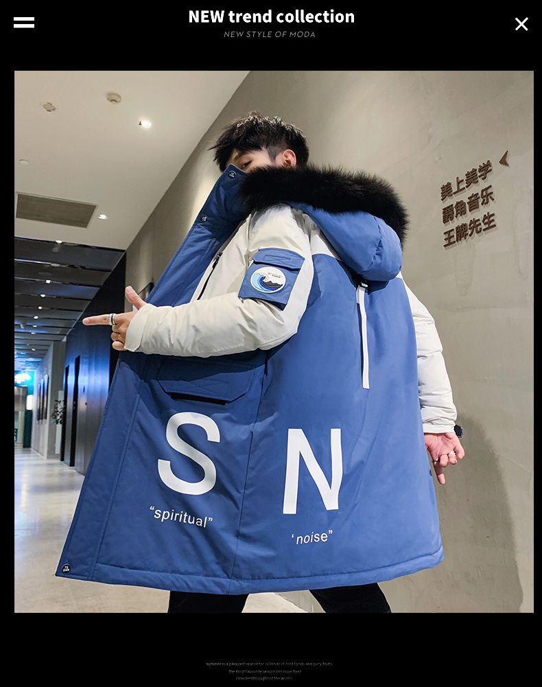 men's winter thick warm hooded long coat outerwear patchwork blue green black
men's winter thick warm hooded long coat outerwear patchwork blue green black