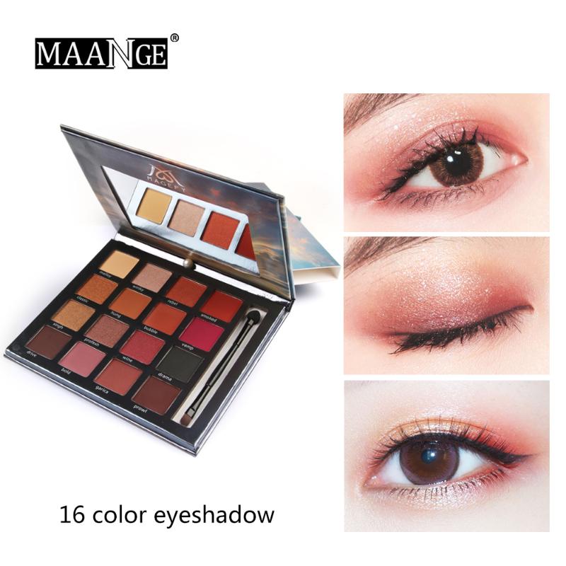 MAANGE Glitte Eyeshadow Palete Make Up Cosmetic Long-lasting Easy To Wear Eyeshadow Matte Shimmer Sombras Pro NEW ARRIVAL Hot, M14
MAANGE Glitte Eyeshadow Palete Make Up Cosmetic Long-lasting Easy To Wear Eyeshadow Matte Shimmer Sombras Pro NEW ARRIVAL Hot, M14