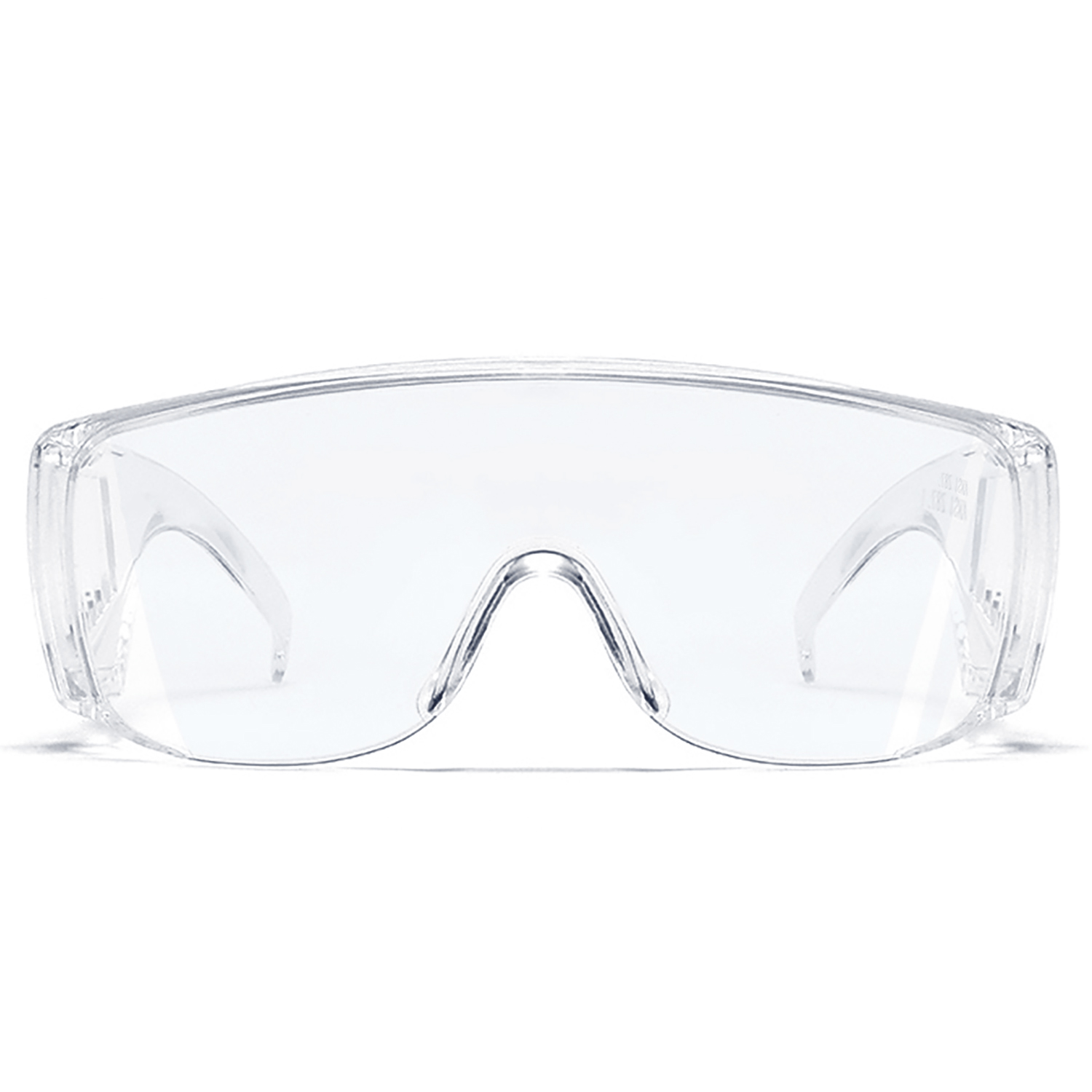 carfia Safety Glasses with Clear Anti Fog sunglasses Scratch Resistant Wrap-Around Lenses Block Flying Saliva and Dust, greater than 50pcs