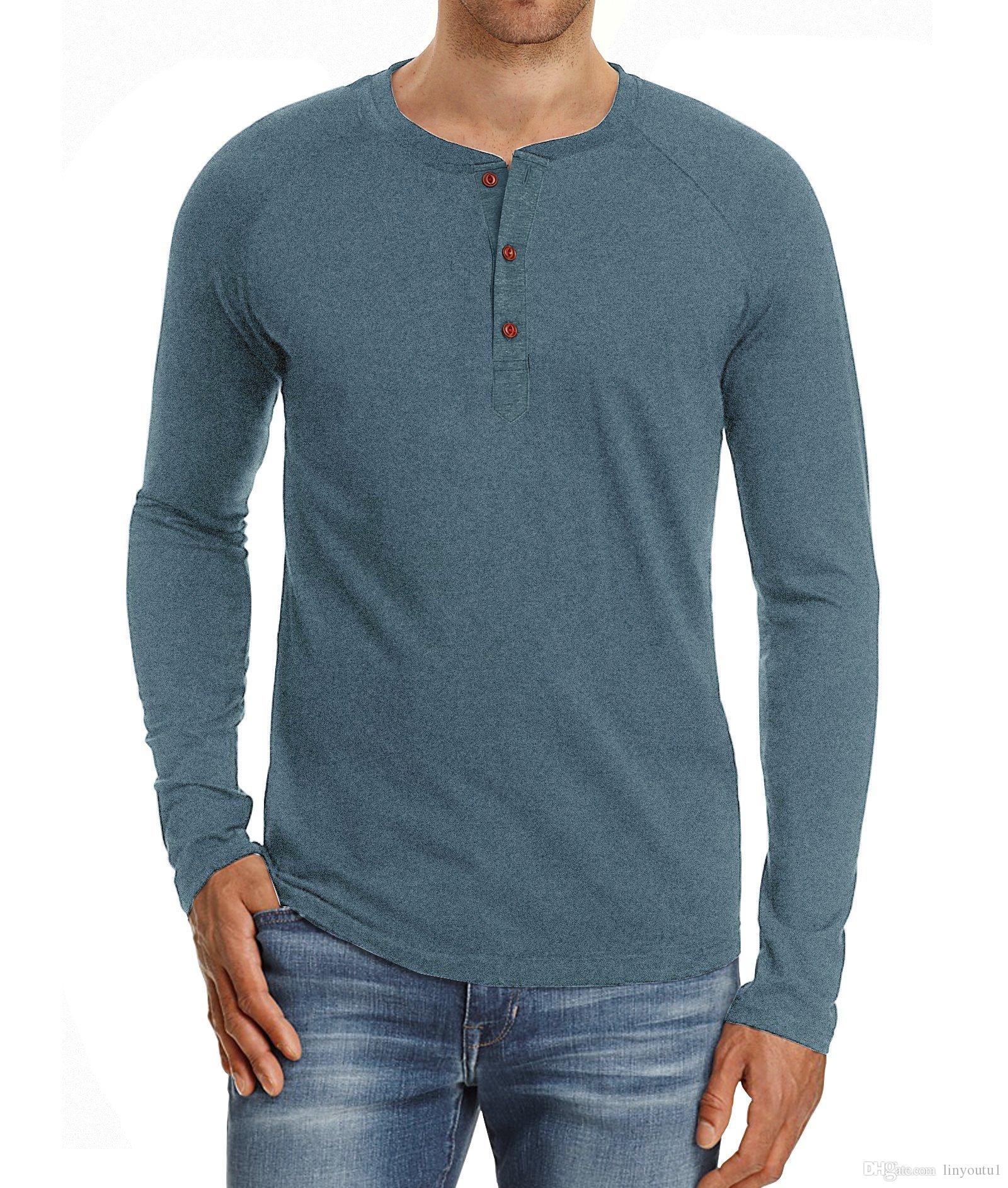 2020 Tshirt Men Solid Raglan Sleeve Tee Shirt Swag Hip Hop Streetwear T-shirt Men Curve Hem Basic Tshirt Cloth