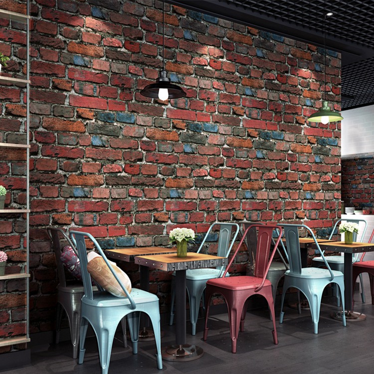 Vintage red blue Textured Luxury brick 3D Wallpaper Bedroom Living Room Home Decor Waterproof Vinyl PVC Wall Paper Roll3D stereo Retro, As pic
Vintage red blue Textured Luxury brick 3D Wallpaper Bedroom Living Room Home Decor Waterproof Vinyl PVC Wall Paper Roll3D stereo Retro, As pic