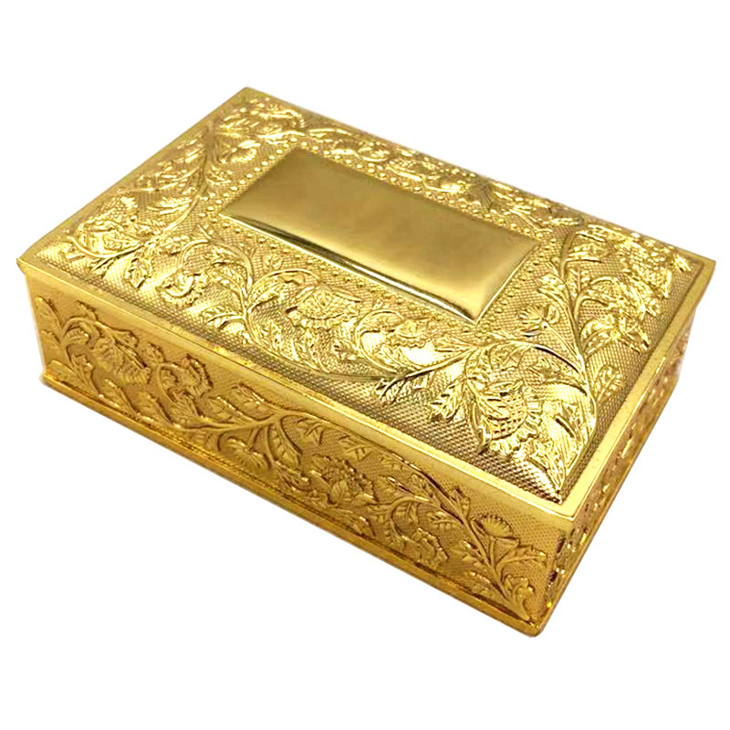 Creative European retro gold and silver metal princess clamshell jewelry box ring storage box
Creative European retro gold and silver metal princess clamshell jewelry box ring storage box