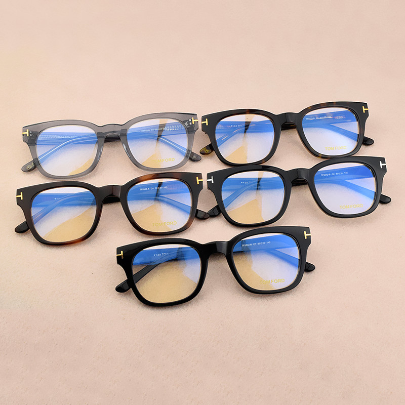 brand glasses frame women spectacle frames men myopia prescription optical glasses frame eye frames for women TF5542-B