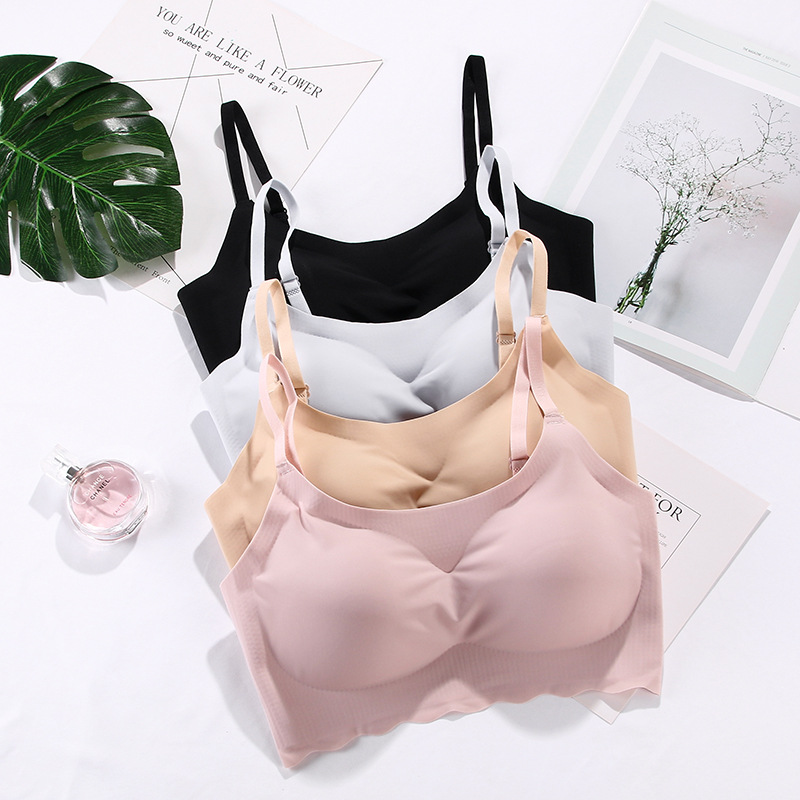 Women's bra seamless casual wire free bras ladies sexy lingerie female fitness running bras girl bralette women brassiere 2019, Beige
Women's bra seamless casual wire free bras ladies sexy lingerie female fitness running bras girl bralette women brassiere 2019, Beige