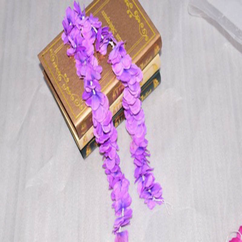 Beautiful White Artificial Silk Wisteria Flowers Hanging Fake Hydrangea Romantic Wedding Garland Vine Ivy Ceiling Decoration, Purple
Beautiful White Artificial Silk Wisteria Flowers Hanging Fake Hydrangea Romantic Wedding Garland Vine Ivy Ceiling Decoration, Purple