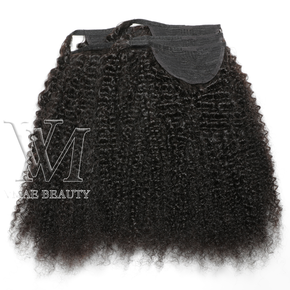 VMAE Peruvian Magic Wrap Horsetail 120g Human Hair No Tangle Unprocessed Drawstring Ponytail Natural Color 3C Curly Weave Elastic Band Tie
VMAE Peruvian Magic Wrap Horsetail 120g Human Hair No Tangle Unprocessed Drawstring Ponytail Natural Color 3C Curly Weave Elastic Band Tie