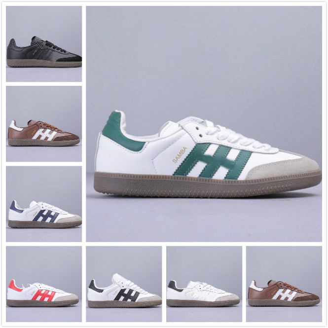 2019 NEW Samba OG running shoes fashion Leather restro Mens Sneakers Luxury Designer Women Casual Shoes Originals Samba Sports Chaussures
2019 NEW Samba OG running shoes fashion Leather restro Mens Sneakers Luxury Designer Women Casual Shoes Originals Samba Sports Chaussures