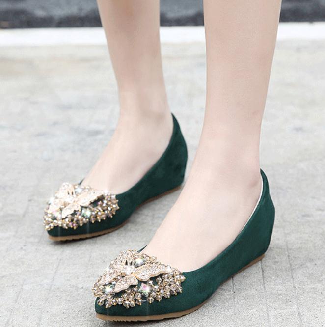 2019 Women's shoes in Spring and Autumn with New style Slope heel pointed end bowknot water drill@183, Black
2019 Women's shoes in Spring and Autumn with New style Slope heel pointed end bowknot water drill@183, Black