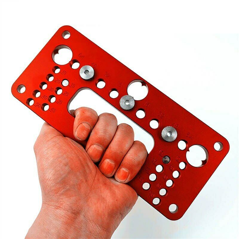 HOT Handle Punching Positioner Aluminum Alloy Locator for Home Woodworking LSF99
HOT Handle Punching Positioner Aluminum Alloy Locator for Home Woodworking LSF99