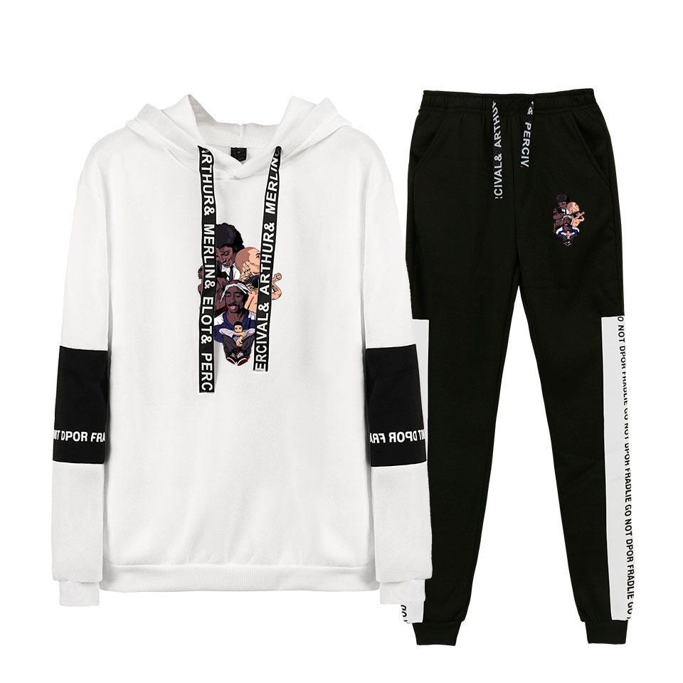 Rapper 2pac Men's Sportswear Sets Tupac Amaru Shakur Casual Tracksuit Two Piece Set Top and Pants Sweat Suit Male Sporting Suits, 002
Rapper 2pac Men's Sportswear Sets Tupac Amaru Shakur Casual Tracksuit Two Piece Set Top and Pants Sweat Suit Male Sporting Suits, 002