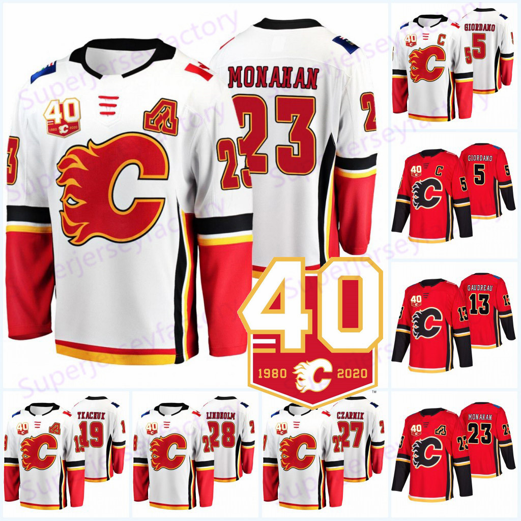 Hockey Jersey Calgary Flames 40th Anniversary 2019-20 13 Gaudreau 3 Monahan Jaromir Jagr, Women white
Hockey Jersey Calgary Flames 40th Anniversary 2019-20 13 Gaudreau 3 Monahan Jaromir Jagr, Women white