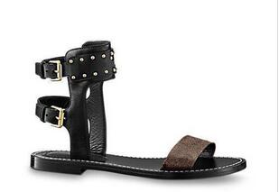 2019 Popular Summer Luxury Ladies Canvas gladiator style flats shoes black golden studs women's nomad sandal Party Sexy Fashion Ladies Shoes
2019 Popular Summer Luxury Ladies Canvas gladiator style flats shoes black golden studs women's nomad sandal Party Sexy Fashion Ladies Shoes
