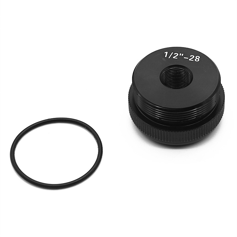 1/2"-28 Maglite D Cell Thread Adapter Tail End Cap Black
1/2"-28 Maglite D Cell Thread Adapter Tail End Cap Black