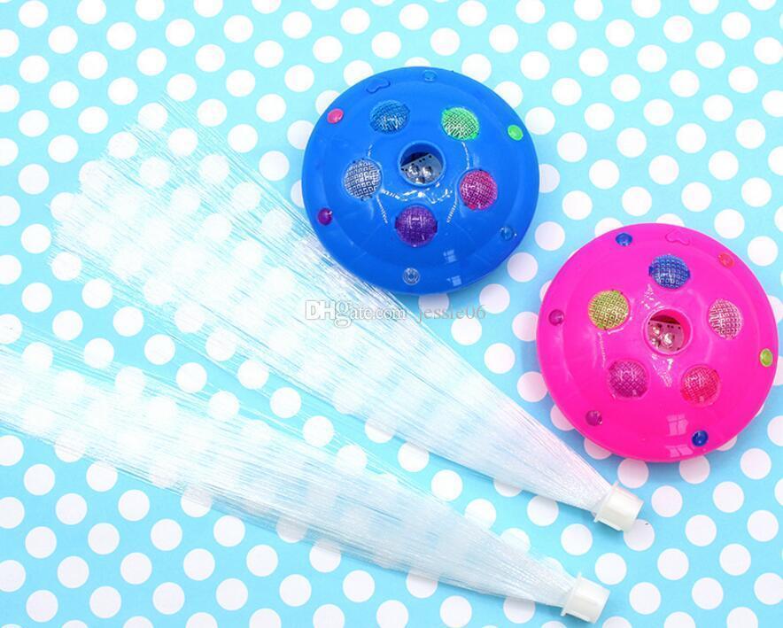 Party Decorations Fiber Optic Lamp Light Holiday Wedding Fiberoptic LED Festive Christmas Colorful flashing starry glowing gem fib5328033