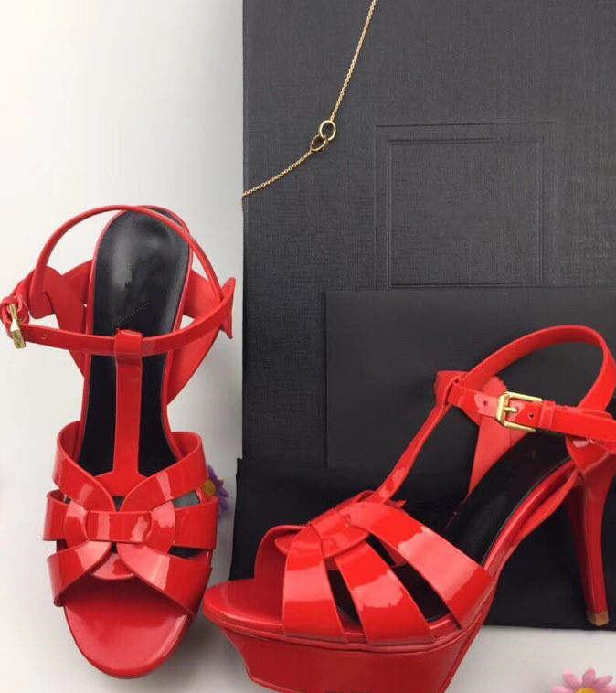 Hot Sale-New Tribute Patent/Soft Leather Platform Sandals Women Shoes T-strap High Heels Sandals Lady Shoes Pumps Original Leather, Black
Hot Sale-New Tribute Patent/Soft Leather Platform Sandals Women Shoes T-strap High Heels Sandals Lady Shoes Pumps Original Leather, Black