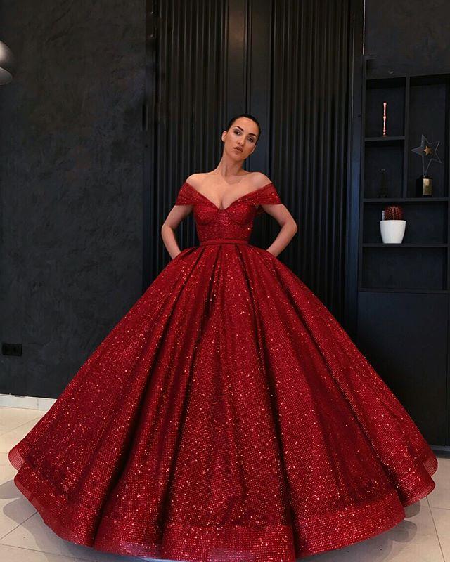 Sparkly Wine Red Ball Gown Quinceanera Dresses Sequined V neck Cap Short Sleeves with Pockets Birthday Party Formal Prom Dress, Royal blue
Sparkly Wine Red Ball Gown Quinceanera Dresses Sequined V neck Cap Short Sleeves with Pockets Birthday Party Formal Prom Dress, Royal blue
