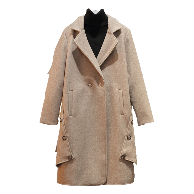 2019New Autumn Winter Coat Women Thicken Wool Blend Cardigan Jacket Loose Coat Oversize Long Trench Outwear Wool Women, Black
2019New Autumn Winter Coat Women Thicken Wool Blend Cardigan Jacket Loose Coat Oversize Long Trench Outwear Wool Women, Black