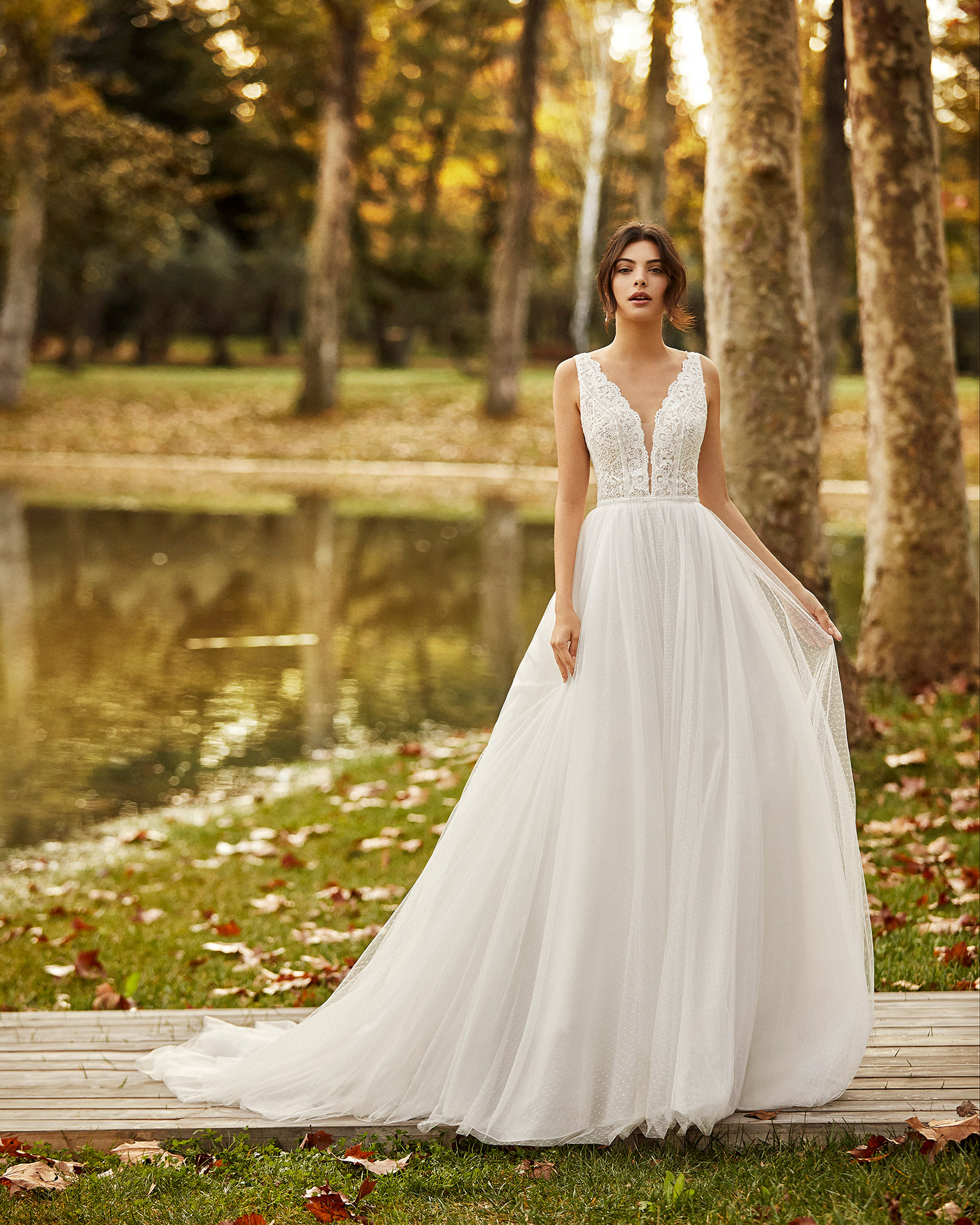 2020 Beach Wedding Dresses V Neck Lace Apliques A Line Tulle Boho Wedding Dress Sexy Backless Custom Made Robes De Mariée