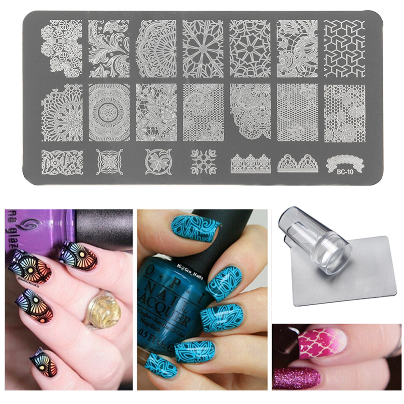 1pcs Stainless Steel Nail Stamping Plates Nail Art Stamp Template Manicure useful Tools
1pcs Stainless Steel Nail Stamping Plates Nail Art Stamp Template Manicure useful Tools