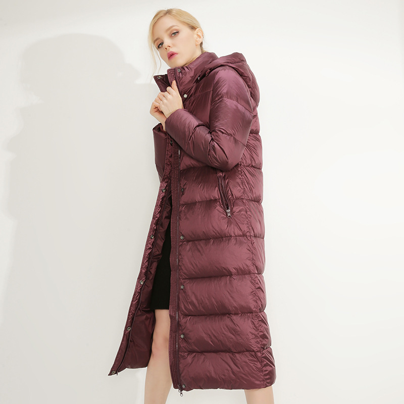 FYYIYI 2019 Autumn And Winter New High-end Women' Fashion Hooded Long Down Jacket Ladies Duck Down Warm Jacket Women' Clothing, Black
FYYIYI 2019 Autumn And Winter New High-end Women' Fashion Hooded Long Down Jacket Ladies Duck Down Warm Jacket Women' Clothing, Black