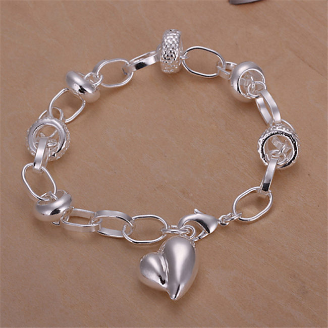 TOP sale 925 sterling silver jewelry sets LS-01.women`s 925 silver plated neckace bracelet set.support Wholesale, retail,mix order,