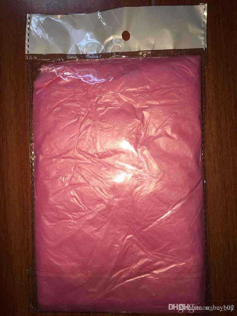 Onetime PE Raincoat Fashion Disposable Raincoats Poncho Rainwear Travel Rain Coat Rain Wear for Traveling Home Shopping