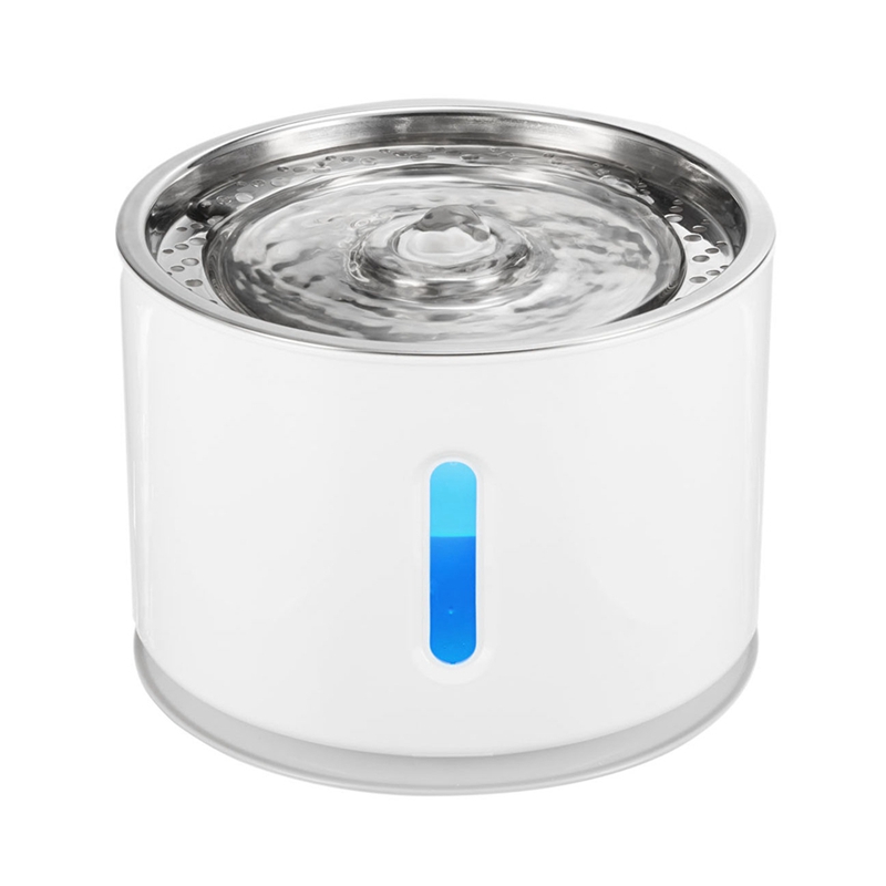 2.4L Automatic Pet Water Fountain with LED Electric USB Dog Cat Pet Mute Drink Feed Bowl Automatic Drinking Fountain Dispenser
2.4L Automatic Pet Water Fountain with LED Electric USB Dog Cat Pet Mute Drink Feed Bowl Automatic Drinking Fountain Dispenser