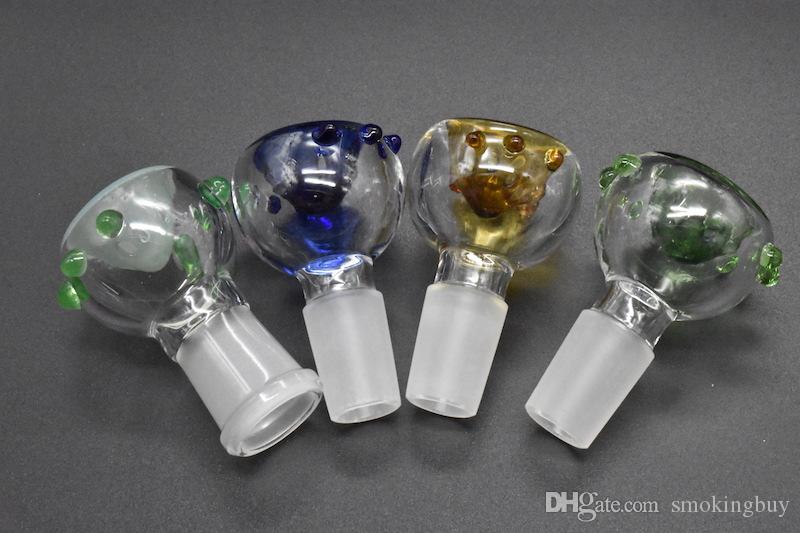 Newest Glass Tobacco Bowl smoking Herb Dry Bowl Slide For Glass Bong Pipes 14mm 18mm Male female Joint Glass Bowl
Newest Glass Tobacco Bowl smoking Herb Dry Bowl Slide For Glass Bong Pipes 14mm 18mm Male female Joint Glass Bowl