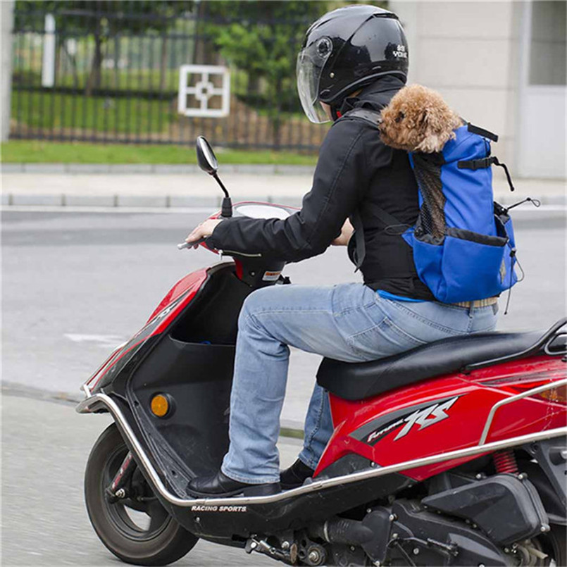 Breathable Dog Bag Large Pet Backpack Carrying Pet Cat Dog Backpack Bag Puppy Outdoor Hiking Carrier Mochila Perro 50JULY177407788