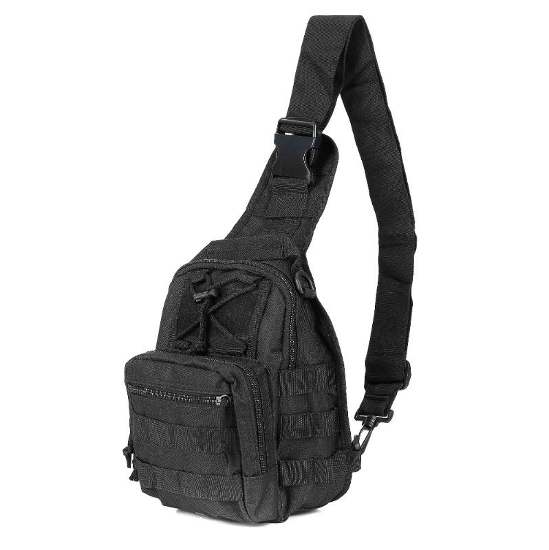 Men Women Chest Bag Outdoor Sport Bag Shoulder Sling Pack Pouch Nylon for Traveling Camping Hiking with Multi-Pocket, Black
Men Women Chest Bag Outdoor Sport Bag Shoulder Sling Pack Pouch Nylon for Traveling Camping Hiking with Multi-Pocket, Black