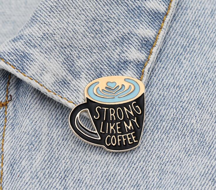 Coffee Enamel Pin S… - image