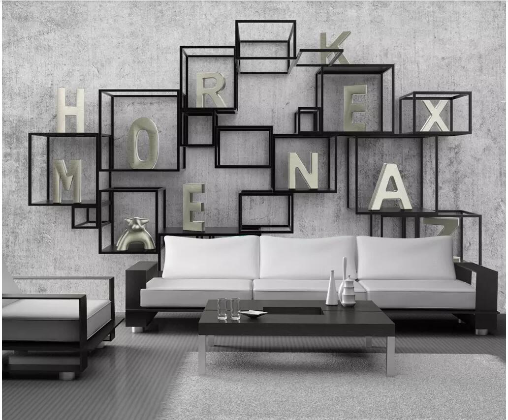 3d wallpaper custom photo mural Simple metal checkered letters tv background home decor living room 3d wall murals wallpaper for walls 3 d, Non-woven
3d wallpaper custom photo mural Simple metal checkered letters tv background home decor living room 3d wall murals wallpaper for walls 3 d, Non-woven