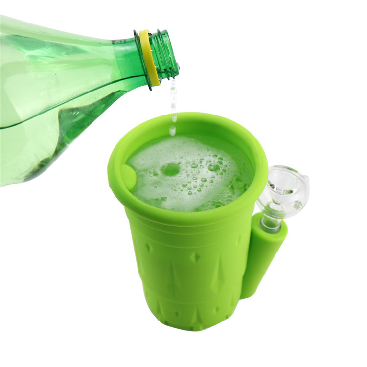 Double layer Multifunctional Silicone Water Cup design water bong glass smoking oil burner pipe SILICLAB 2019 patented bongs rig
Double layer Multifunctional Silicone Water Cup design water bong glass smoking oil burner pipe SILICLAB 2019 patented bongs rig