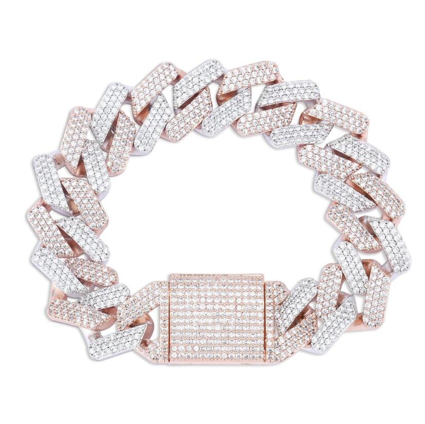 High Quality Hip Hop Bracelet Full Diamond Nail Pendant Bracelet Micro Cubic Zirconia Copper Pendant 4 Colour Set Diamond Miami Cuban
High Quality Hip Hop Bracelet Full Diamond Nail Pendant Bracelet Micro Cubic Zirconia Copper Pendant 4 Colour Set Diamond Miami Cuban