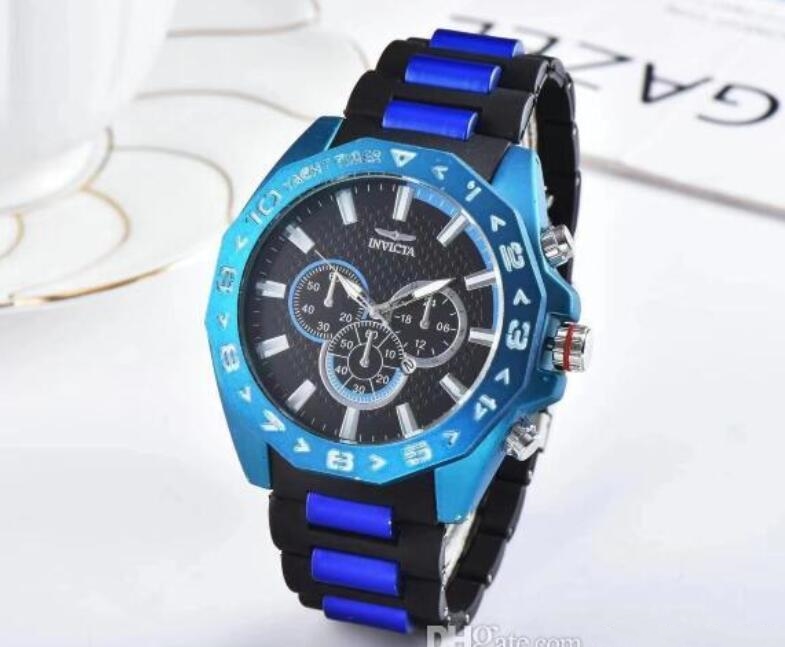 2019 Classical style High quality Swiss INVICTA brand outdoor sports Complete Calendar Shock Resistant Men's watch Silicone quartz watch
2019 Classical style High quality Swiss INVICTA brand outdoor sports Complete Calendar Shock Resistant Men's watch Silicone quartz watch