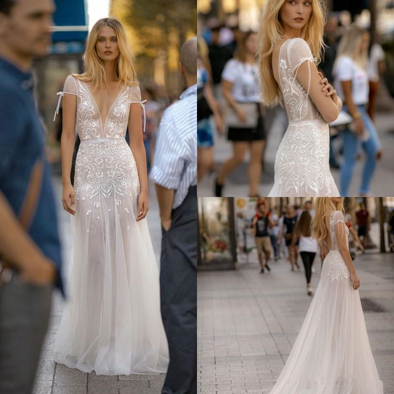 Gali Karten 2020 New Beach Wedding Dresses A Line V Neck Lace Short Sleeve Backless Bridal Gowns Plus Size Boho robe de mariée 821, Coral
Gali Karten 2020 New Beach Wedding Dresses A Line V Neck Lace Short Sleeve Backless Bridal Gowns Plus Size Boho robe de mariée 821, Coral