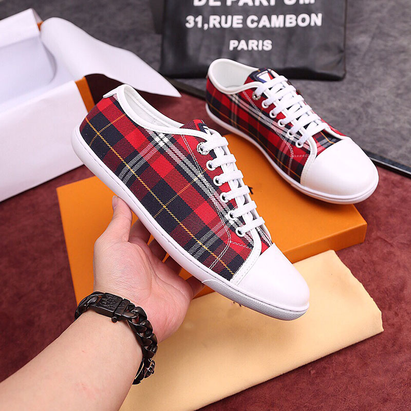 Size 38-45 fashionable young men's canvas casual shoes with plaid design ultra-thin soles comfortable sports driving style top quality, Burgundy
Size 38-45 fashionable young men's canvas casual shoes with plaid design ultra-thin soles comfortable sports driving style top quality, Burgundy