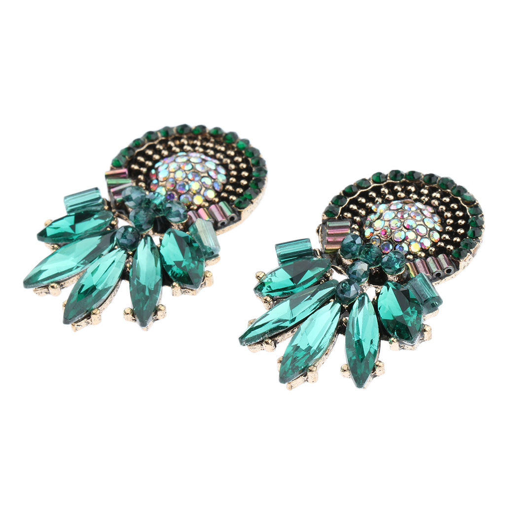 Crystal Round Clip on Earrings Studs Boho Flower Dangle Earring for Womens Girls Dangler Drop Earrings
Crystal Round Clip on Earrings Studs Boho Flower Dangle Earring for Womens Girls Dangler Drop Earrings