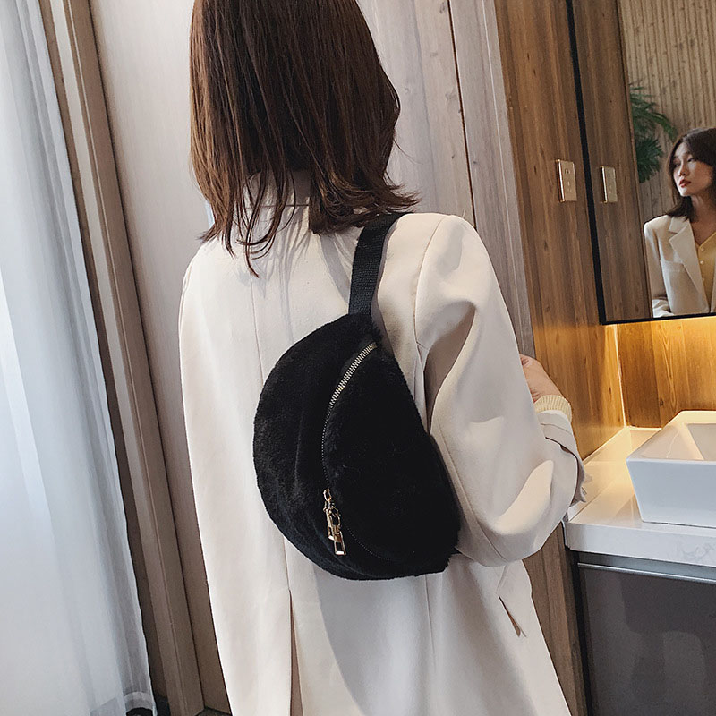 Women Waist Bag Fashion Winter Chest Bag Artificial Plush Fanny Pack Casual Travel Knapsack 2019 Shoulder Belt Backpack, Black
Women Waist Bag Fashion Winter Chest Bag Artificial Plush Fanny Pack Casual Travel Knapsack 2019 Shoulder Belt Backpack, Black